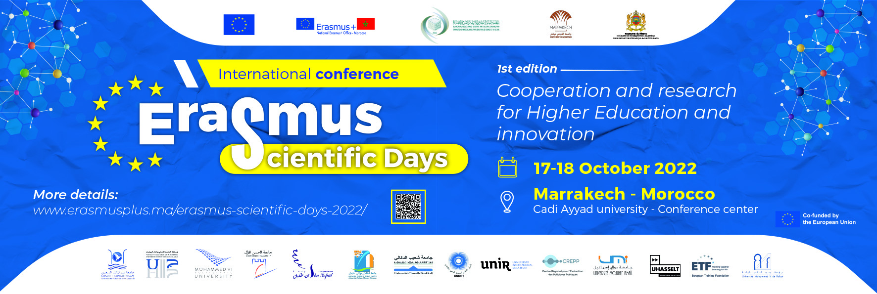 Conférence Internationale « Erasmus Scientific Days « 
