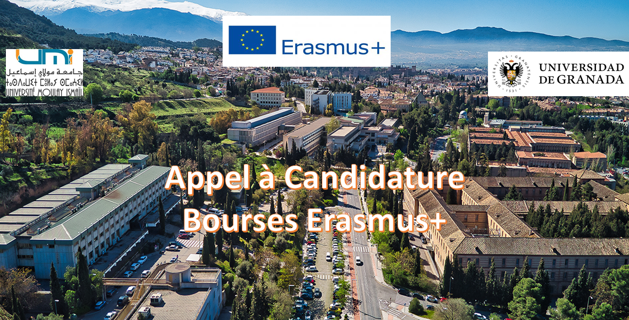 Appel à Candidature pour les Bourses de Mobilité Erasmus+ à l’Université de Granada en Espagne