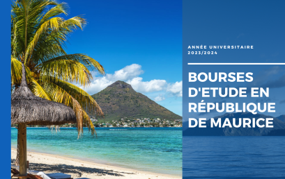 Appel à candidatures de l’édition 2023 de la bourse du gouvernement Mauricien