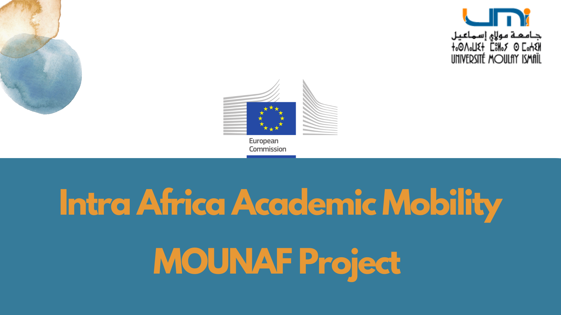 Mobilités Entrantes dans le cadre du projet MOUNAF