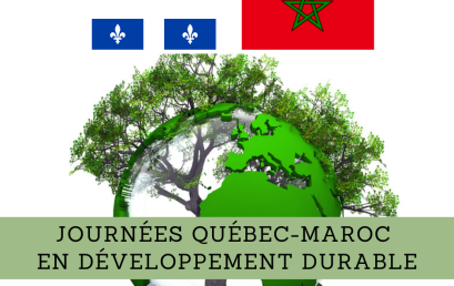 Appel à candidature pour les journées scientifiques Québec-Maroc en développement durable