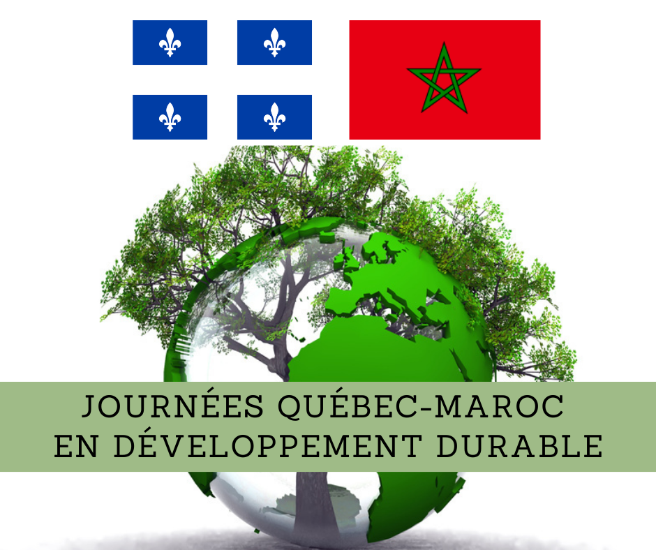 Appel à candidature pour les journées scientifiques Québec-Maroc en développement durable