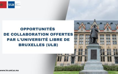 Opportunités de collaboration offertes par l’Université Libre de Bruxelles (ULB)