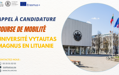 Prolongation / Bourses de mobilité à l’Université Vytautas Magnus en Lituanie