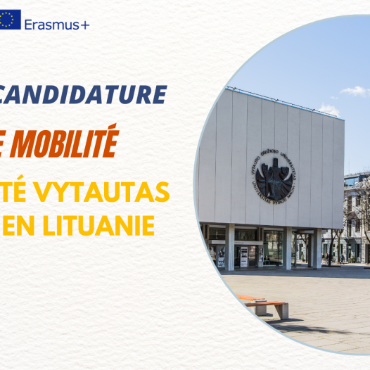 Bourse de mobilité à l’Université Vytautas Magnus en Lituanie