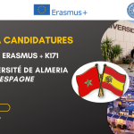 Appel à candidature pour la mobilité Erasmus+ (KA 171) à l’Université d’Almeria en Espagne