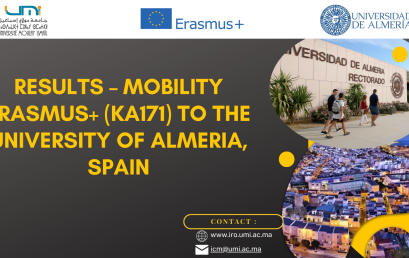 Résultats de la sélection des candidats aux bourses de mobilité Erasmus+ KA107 vers l’Université d’Almería (Espagne)