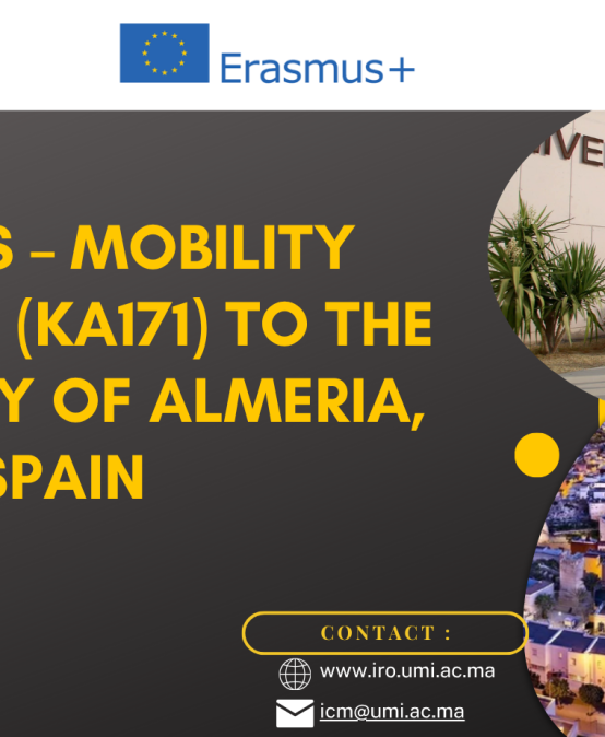 Résultats de la sélection des candidats aux bourses de mobilité Erasmus+ KA107 vers l’Université d’Almería (Espagne)