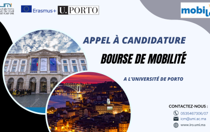 Appel à Candidature pour bourses de mobilité Erasmus+ KA171 à l’Université de Porto au Portugal (Mobile 25)